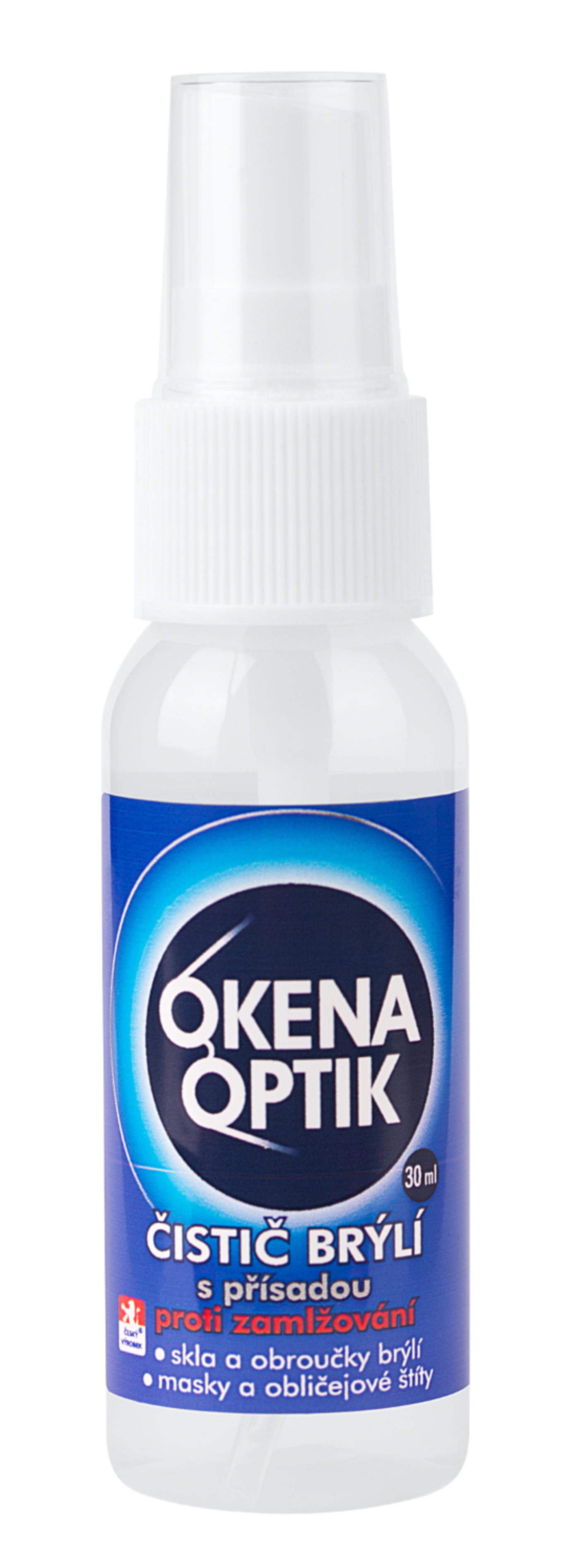 OKENA optik čistič brýlí s přísadou proti zamlžování 30ml