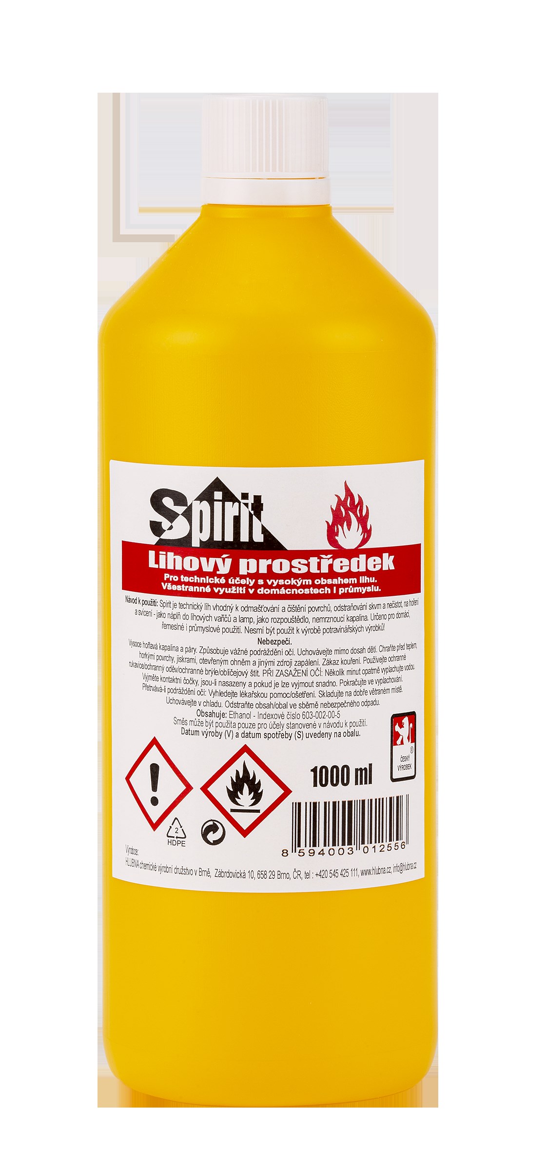 Spirit líh technický 1000 ml